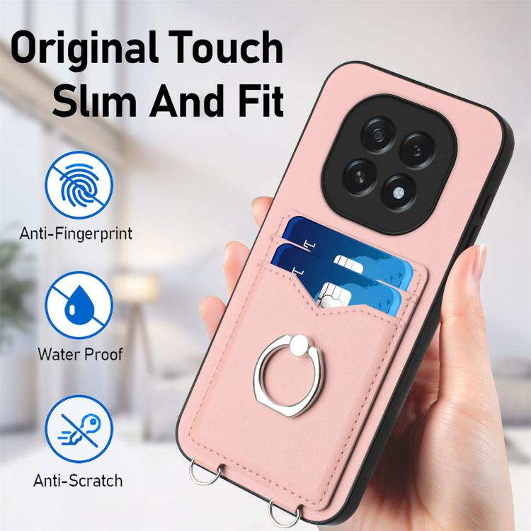 R20 Ring Card Holder Phone Case, For OPPO A5 / F29, For OPPO Find X8s+, For OPPO Find X8s, For OPPO Find X8 Ultra