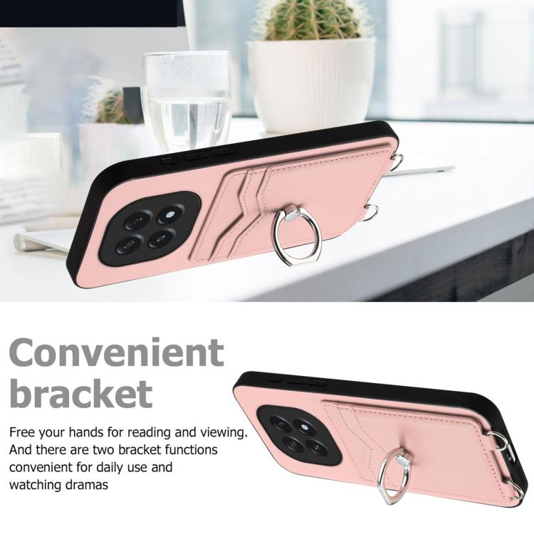 R20 Ring Card Holder Phone Case, For OPPO A5 / F29, For OPPO Find X8s+, For OPPO Find X8s, For OPPO Find X8 Ultra