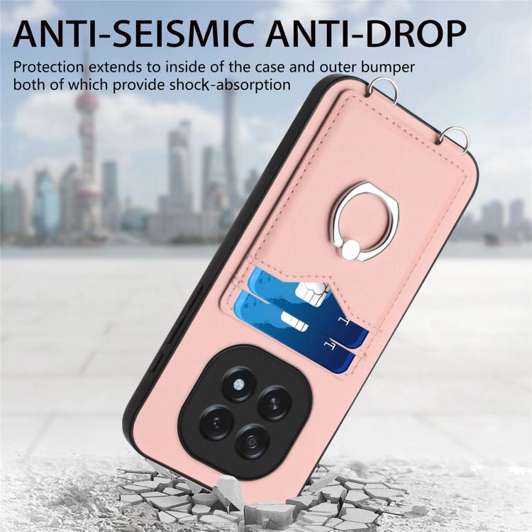 R20 Ring Card Holder Phone Case, For OPPO A5 / F29, For OPPO Find X8s+, For OPPO Find X8s, For OPPO Find X8 Ultra