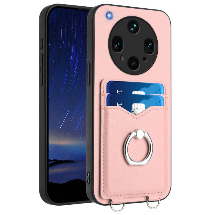 R20 Ring Card Holder Phone Case, For OPPO A5 / F29, For OPPO Find X8s+, For OPPO Find X8s, For OPPO Find X8 Ultra