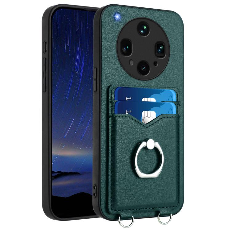 R20 Ring Card Holder Phone Case, For OPPO A5 / F29, For OPPO Find X8s+, For OPPO Find X8s, For OPPO Find X8 Ultra