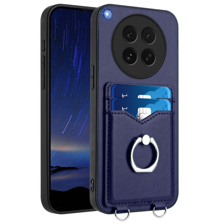 R20 Ring Card Holder Phone Case, For OPPO A5 / F29, For OPPO Find X8s+, For OPPO Find X8s, For OPPO Find X8 Ultra