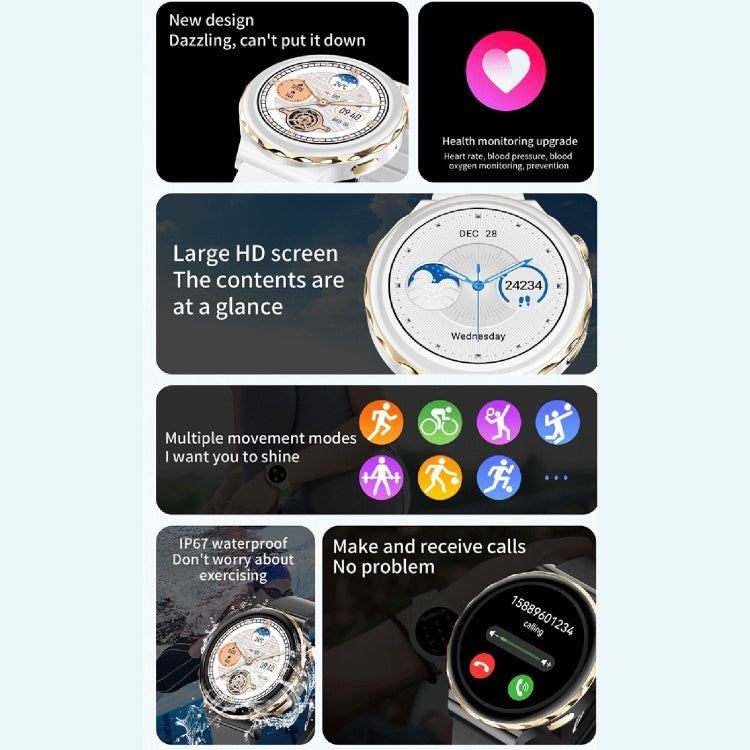 LEMFO HW52 1.28 inch Dual Mode Sport Smart Watch, Support Bluetooth Call / Sleep / Blood Oxygen / Heart Rate / Blood Pressure Health Monitor(Black)