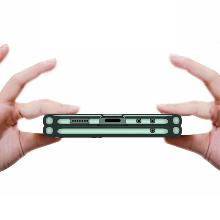 For Samsung Galaxy Z Flip6 / Flip7 FE GKK Electroplating Full Coverage Phone Case(Green)