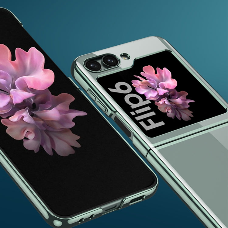 For Samsung Galaxy Z Flip6 / Flip7 FE GKK Electroplating Full Coverage Phone Case(Green)