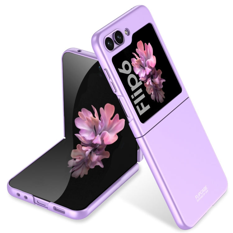 For Samsung Galaxy Z Flip6 / Flip7 FE GKK Ultra-thin Full Coverage Phone Case(Dream Mirror Purple)