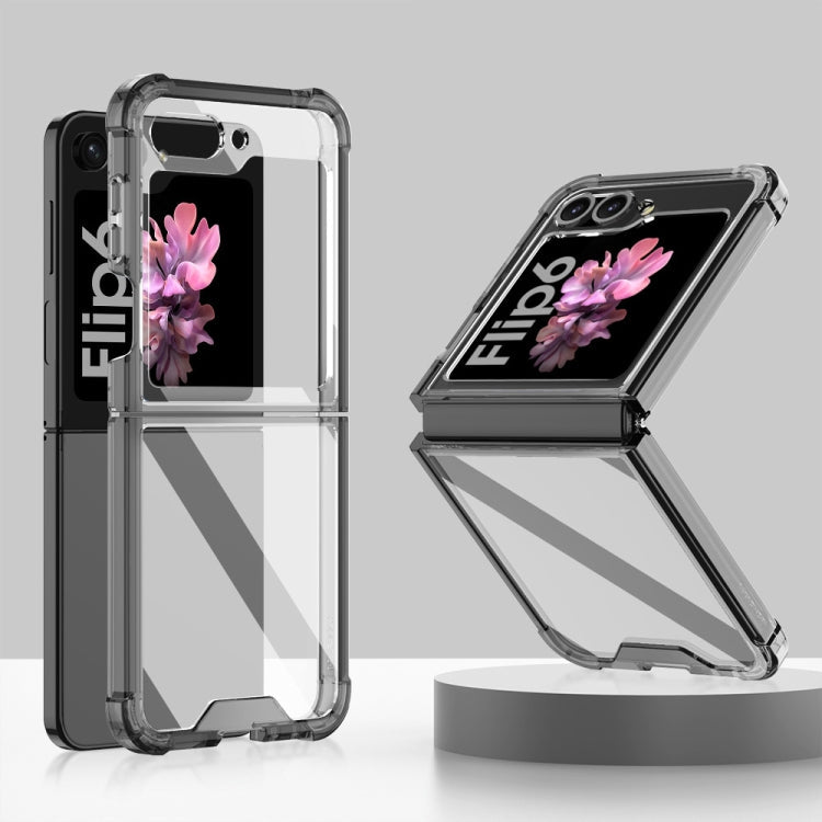 For Samsung Galaxy Z Flip6 / Flip7 FE GKK Airbag Full Coverage Phone Case(Black)