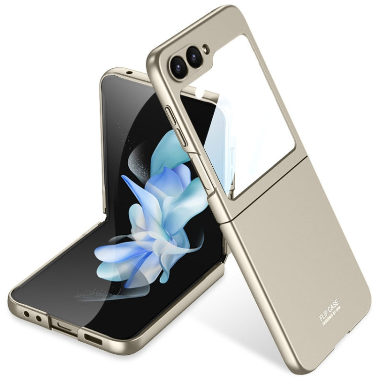 For Samsung Galaxy Z Flip6 / Flip7 FE GKK Integrated Ultra-thin Full Coverage Phone Case(Titanium Gray)