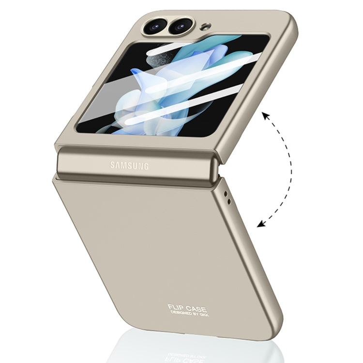 For Samsung Galaxy Z Flip6 / Flip7 FE GKK Integrated Ultra-thin Full Coverage Phone Case(Titanium Gray)