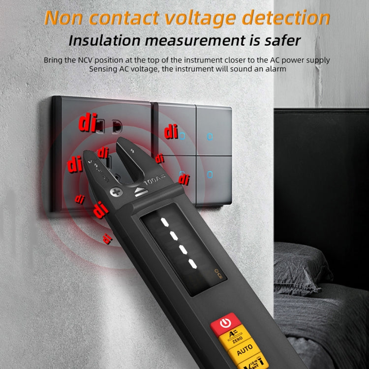 BSIDE U1 AC / DC Clamp Meter Electric Pen Current Digital Multimeter