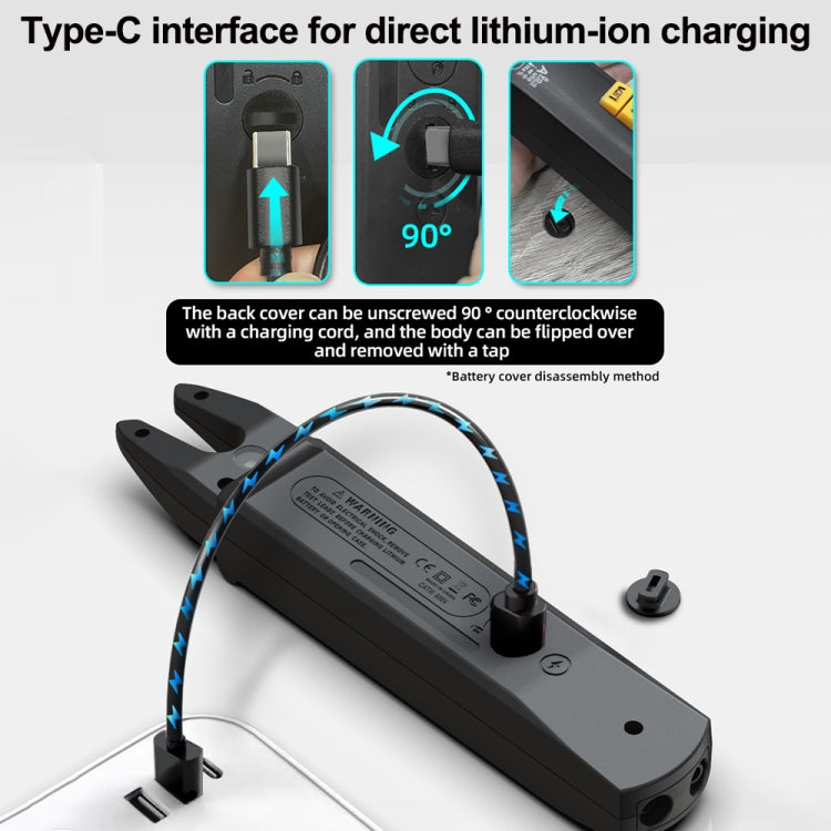 BSIDE U1 AC / DC Clamp Meter Electric Pen Current Digital Multimeter