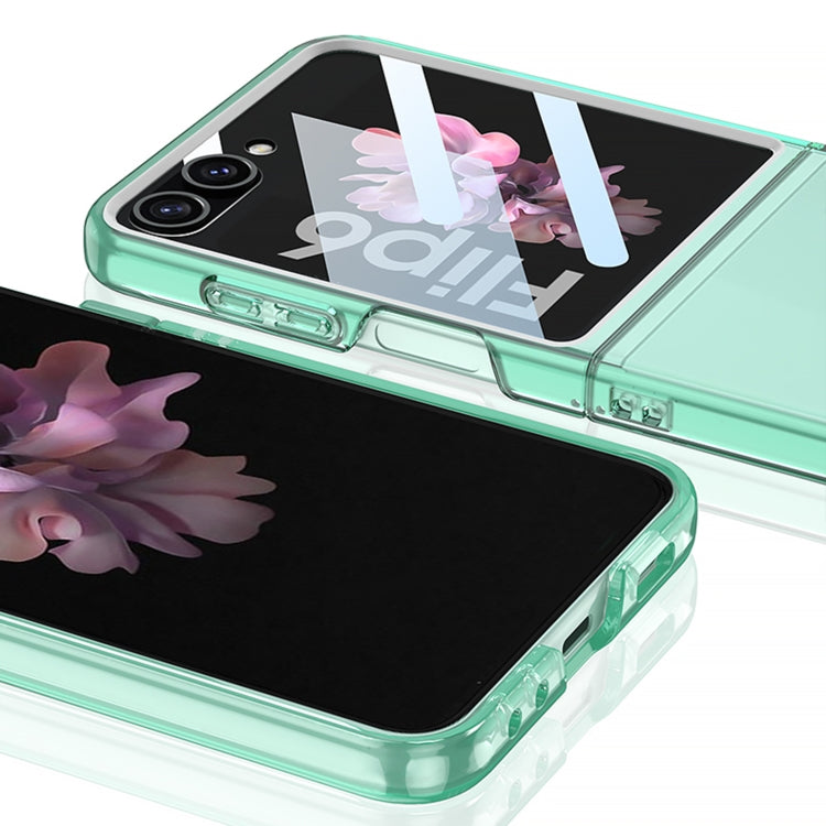 For Samsung Galaxy Z Flip6 / Flip7 FE GKK Integrated Ultra-thin Large Window PC Phone Case(Transparent)