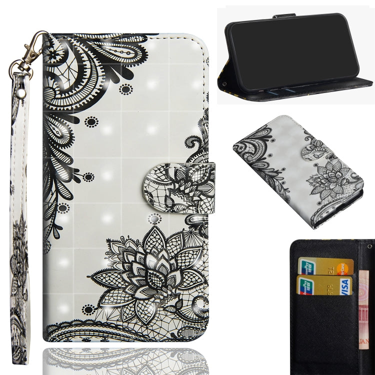 3D Painting Pattern Horizontal Flip TPU + PU Leather Case with Holder & Card Slots & Wallet, For iPhone 12 Pro Max, For Xiaomi Redmi 9