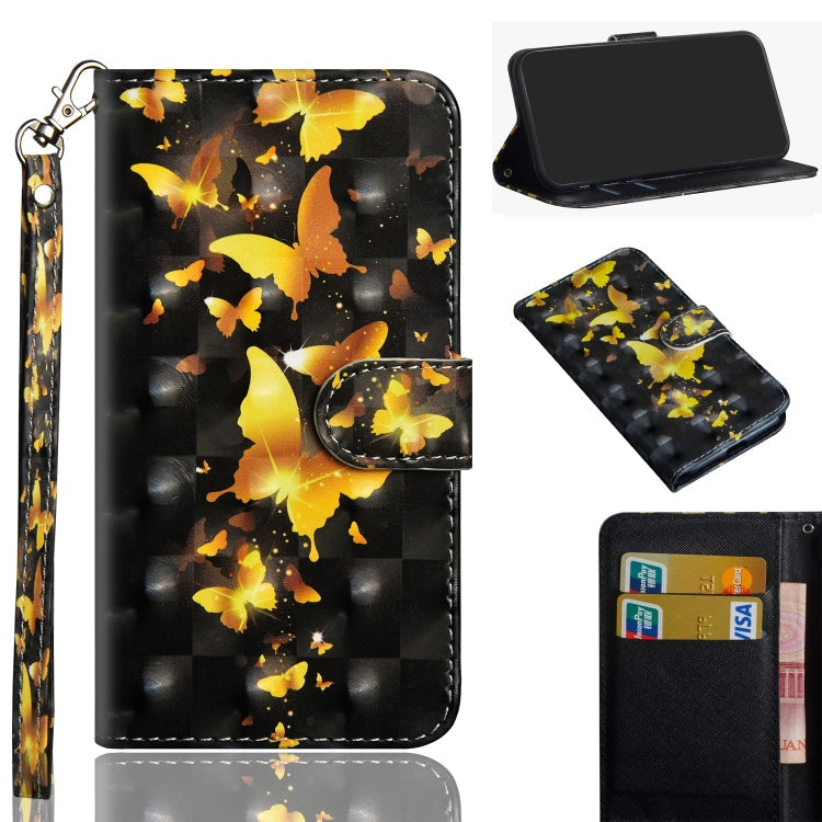 3D Painting Pattern Horizontal Flip TPU + PU Leather Case with Holder & Card Slots & Wallet, For Samsung Galaxy Note 20 Ultra