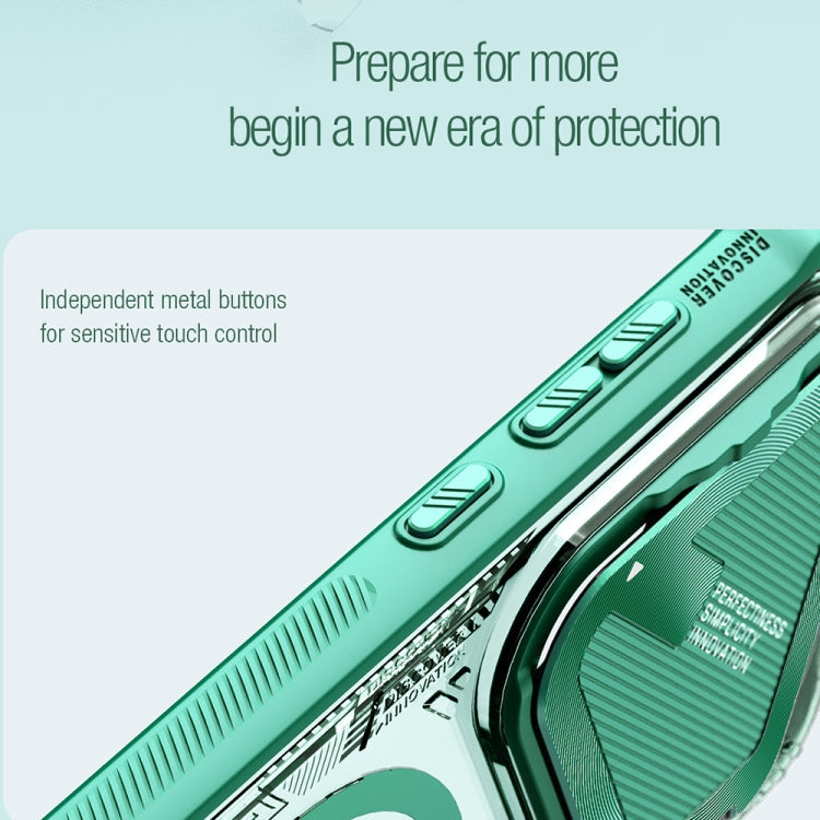 For Huawei Pura 70 Pro / 70 Pro+ NILLKIN Ice Air Prop Series MagSafe Magnetic Phone Case(Green)