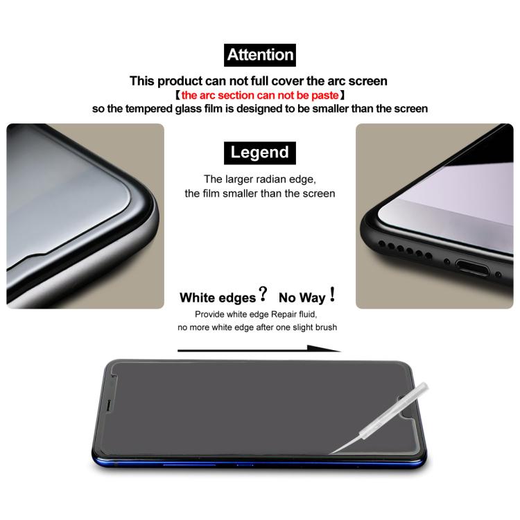 For Meizu Note 16 Pro imak H Series Tempered Glass Film