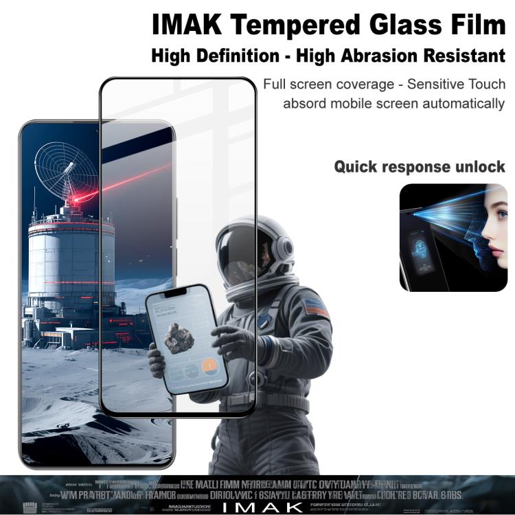 For Meizu Note 16 imak 9H Surface Hardness Full Screen Tempered Glass Film Pro+ Series