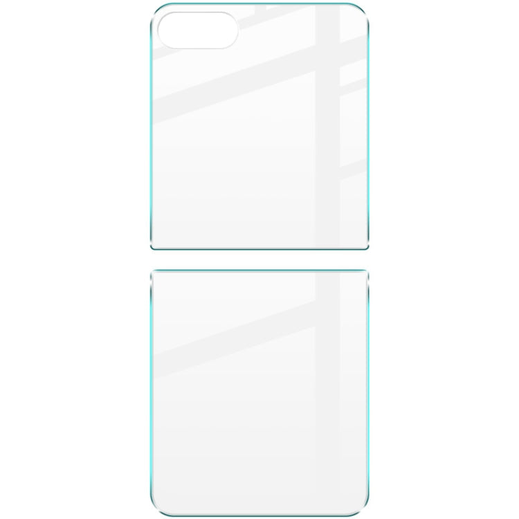 For Samsung Galaxy Z Flip6 / Flip7 FE IMAK H Series Tempered Back Glass Film Set