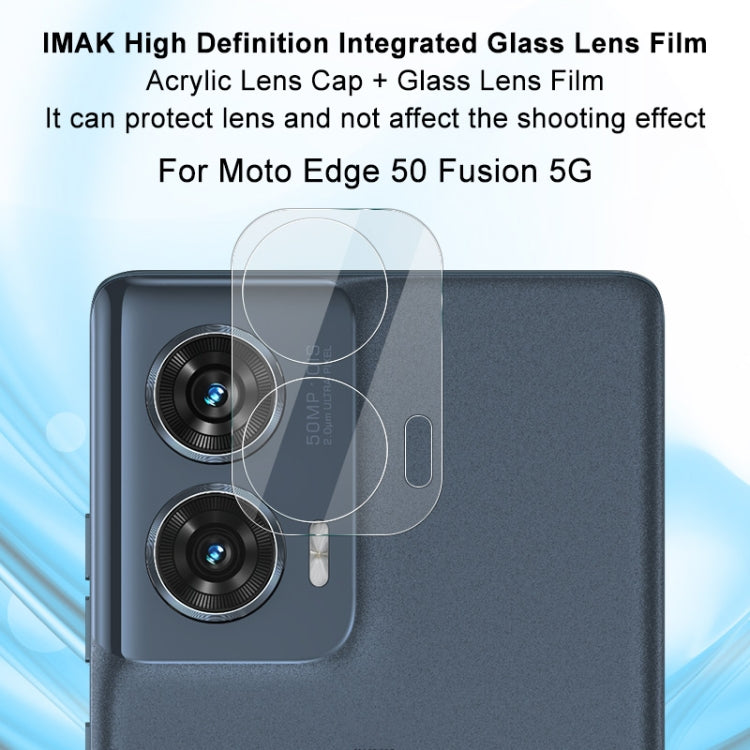 For Motorola Edge 50 Fusion imak High Definition Integrated Glass Lens Film