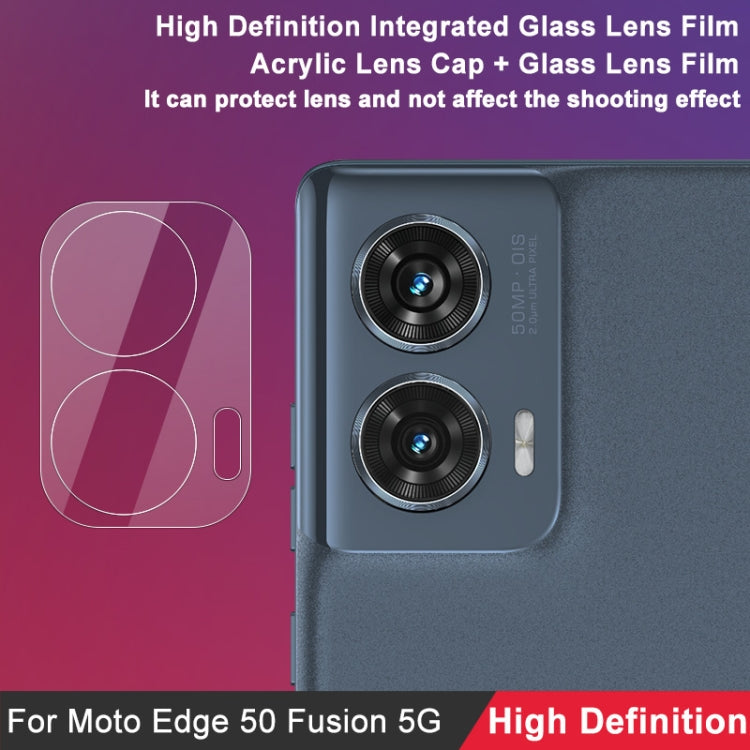 For Motorola Edge 50 Fusion imak High Definition Integrated Glass Lens Film