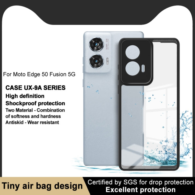 For Motorola Edge 50 Fusion imak UX-9A Series Four-corner Airbag Shockproof Phone Case
