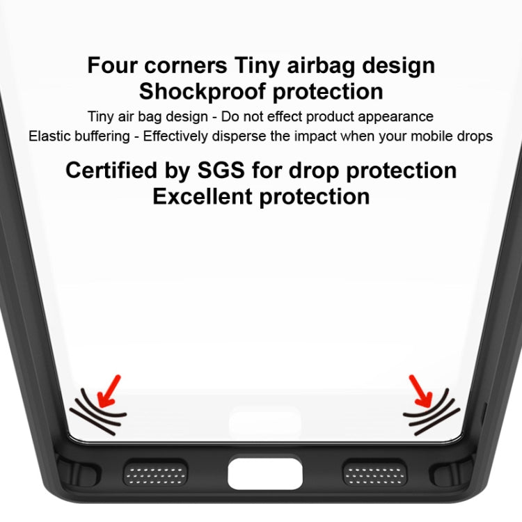 For Motorola Edge 50 Fusion imak UX-9A Series Four-corner Airbag Shockproof Phone Case