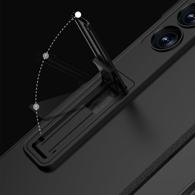 For Samsung Galaxy Z Fold6 GKK Integrated Full Coverage Magnetic Fold Phone Case(Silver)