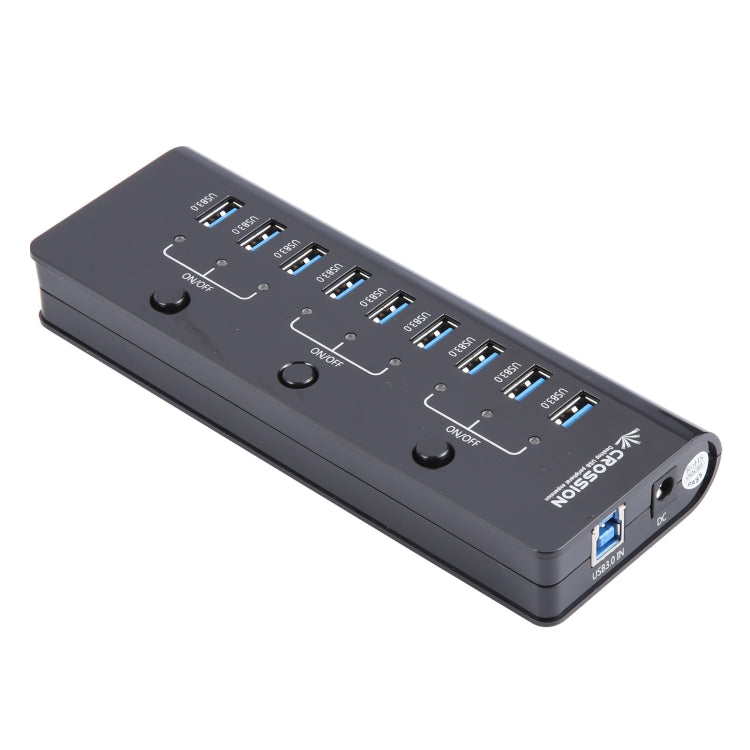 ORICO CRU3-H9C1 10 Port USB3.0 12V 4A HUB Power Adapter, Plug:US Plug