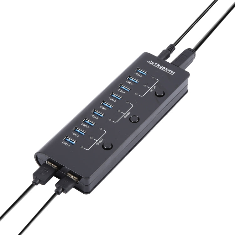 ORICO CRU3-H9C1 10 Port USB3.0 12V 4A HUB Power Adapter, Plug:EU Plug