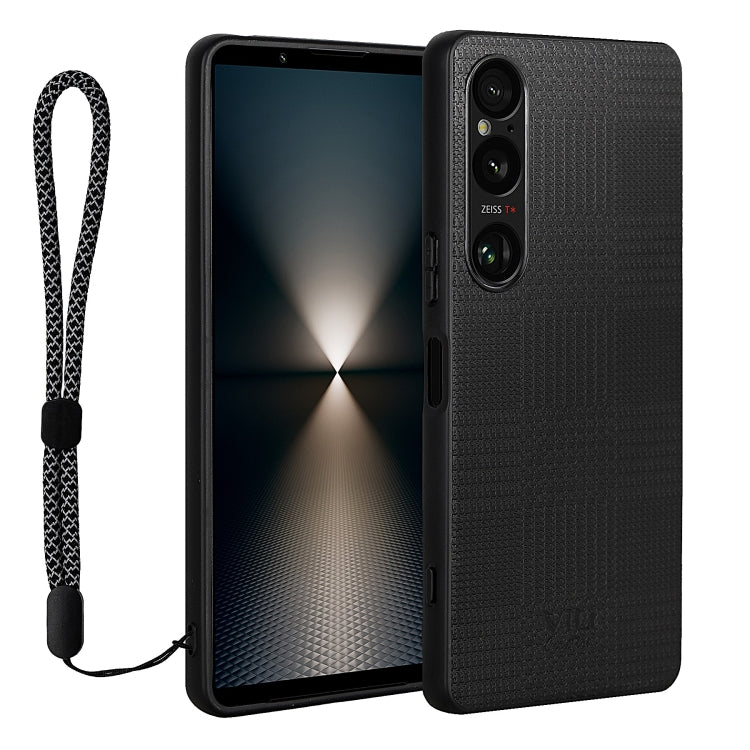 For Sony Xperia 1 VI ViLi TH Series Shockproof Phone Case(Black)