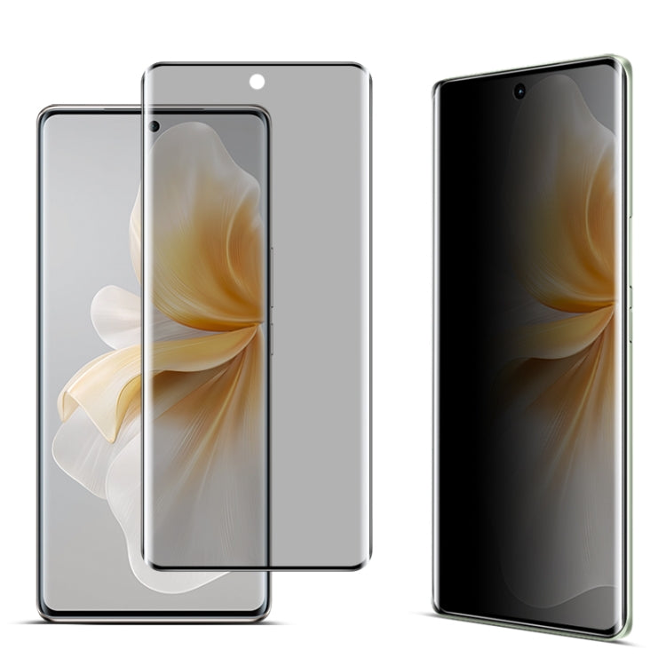 For vivo V40 Lite 5G imak 3D Curved Privacy Full Screen Tempered Glass Film