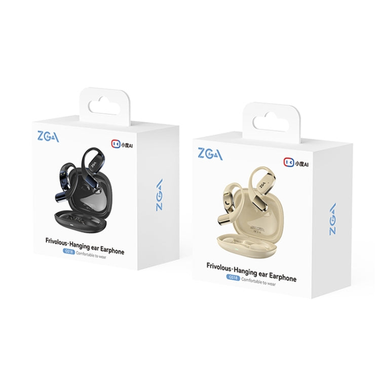 ZGA GS18 Blade AI Wireless Bluetooth Earphone(Beige)