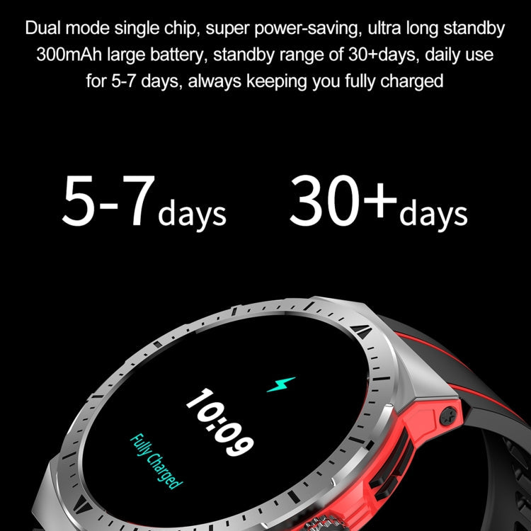 LEMFO HK52 1.43 inch BT5.3 IP68 Sport Smart Watch, Support Bluetooth Call / Message Notification / Heart Rate / Blood Pressure Health Monitor(Orange)