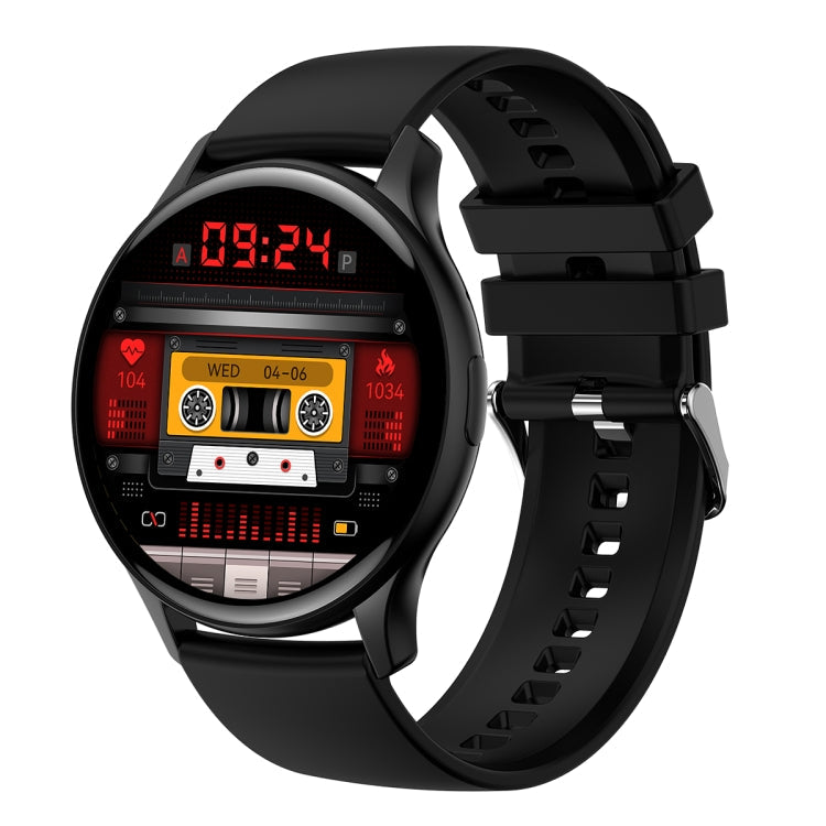 HK89 1.43 inch BT5.0 IP67 Sport Smart Watch, Support Bluetooth Call / Message Notification / Heart Rate / Blood Pressure Health Monitor(Black)