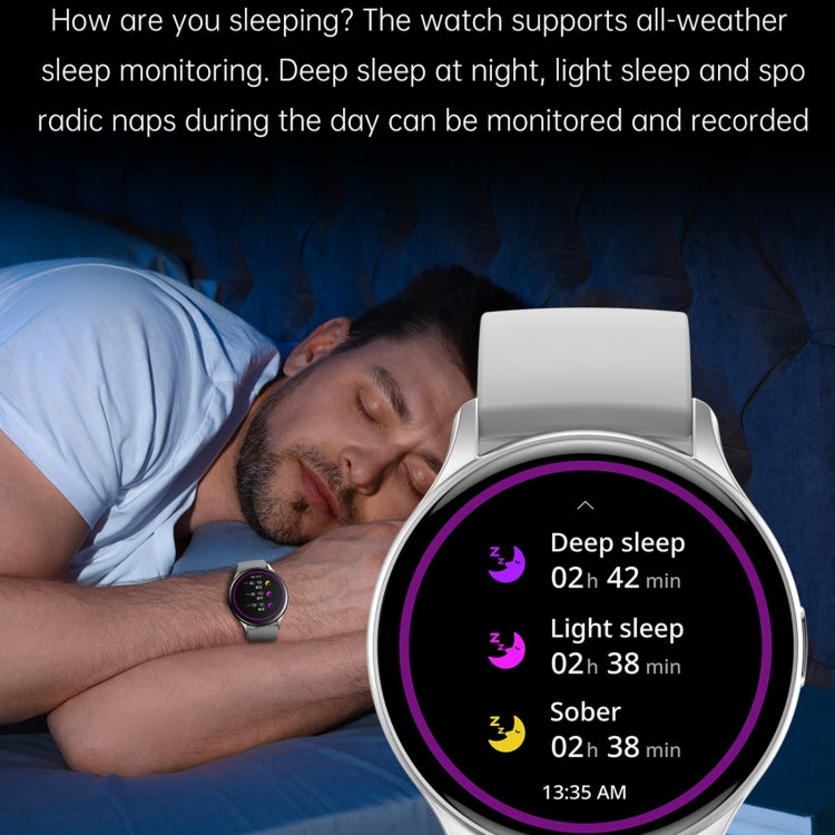 HK89 1.43 inch BT5.0 IP67 Sport Smart Watch, Support Bluetooth Call / Message Notification / Heart Rate / Blood Pressure Health Monitor(Gold)