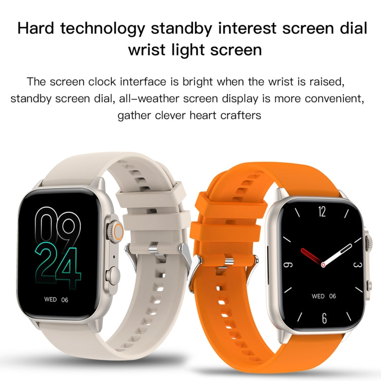 LEMFO HK95 1.952 inch BT5.0 IP68 Sport Smart Watch, Support Bluetooth Call / Sleep / Blood Oxygen / Heart Rate / Blood Pressure Health Monitor(Gold)