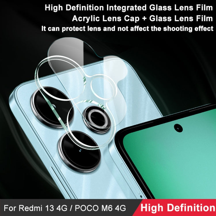 For Xiaomi Redmi 13 4G Global / POCO M6 4G imak High Definition Integrated Glass Lens Film