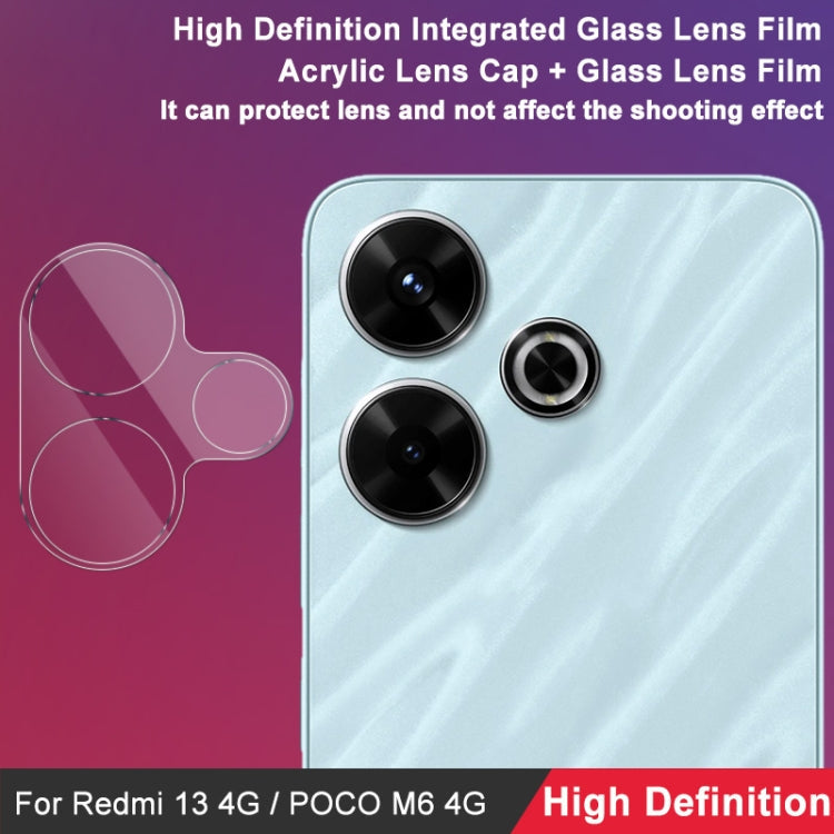 For Xiaomi Redmi 13 4G Global / POCO M6 4G imak High Definition Integrated Glass Lens Film