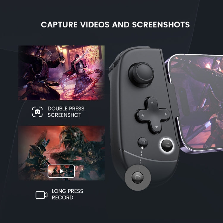 GameSir LeadJoy M1B USB-C / Type-C Port Mobile Game Controller For iPhone(Black)