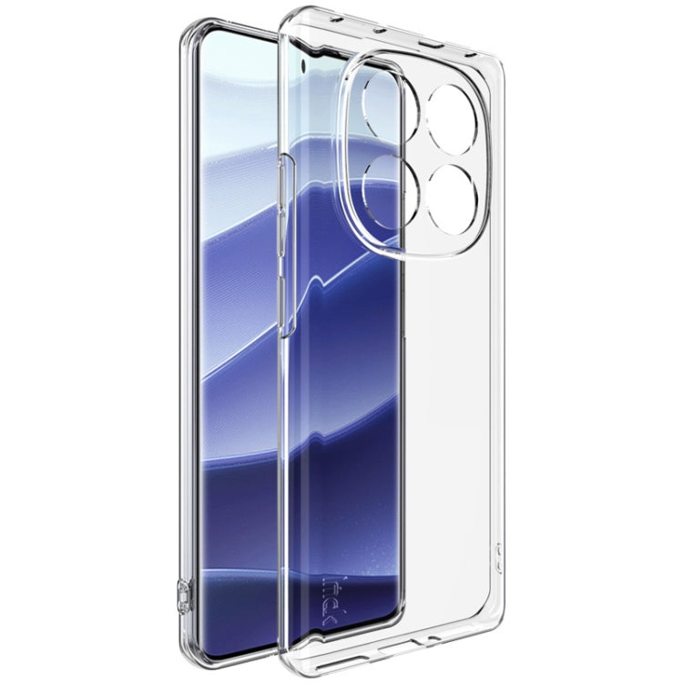 For Redmi Note 14 Pro 5G imak UX-5 Series Super Slim Transparent Shockproof TPU Protective Case(Transparent)