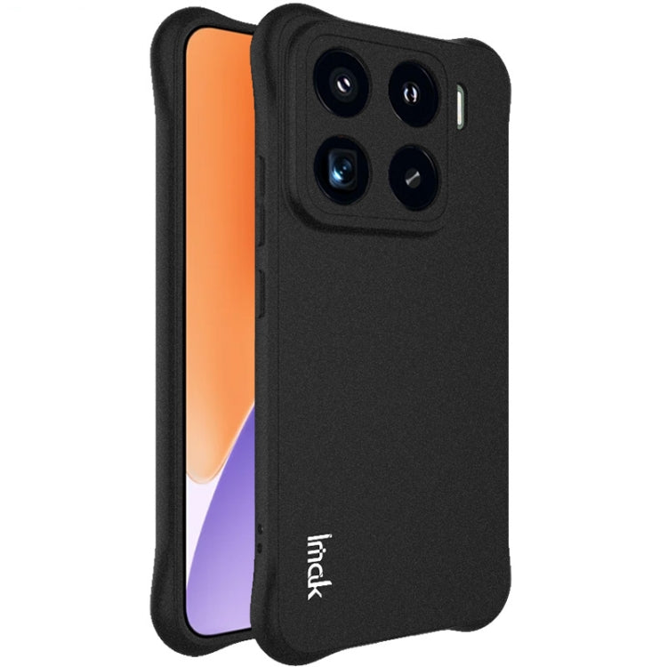 For Xiaomi 15 Pro imak Shockproof Airbag TPU Phone Case(Matte Black)