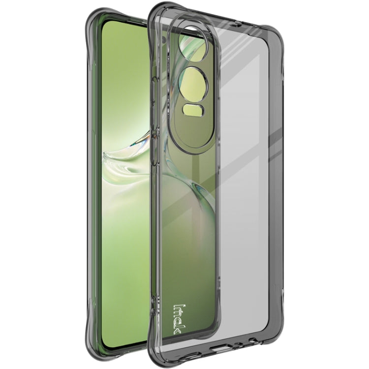 For OnePlus Nord CE4 Lite imak Shockproof Airbag TPU Phone Case(Transparent Black)