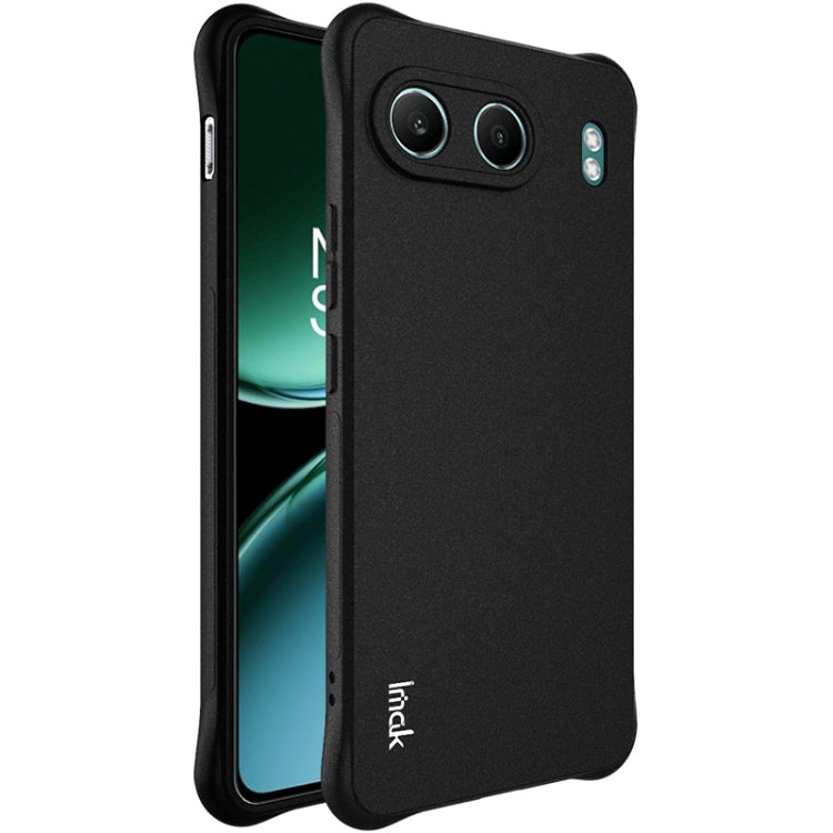 For OnePlus Nord 4 imak Shockproof Airbag TPU Phone Case(Matte Black)