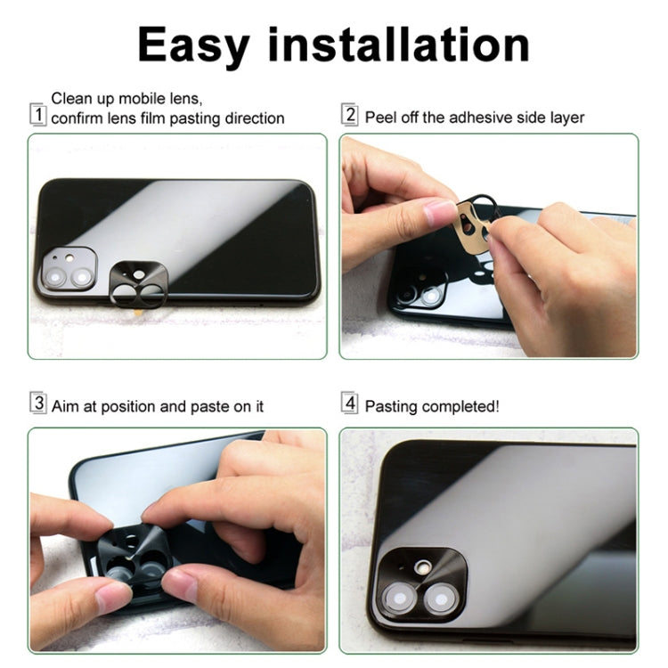 For Sony Xperia 10 VI IMAK Metal Armor Premium Camera Protector Film(Black)