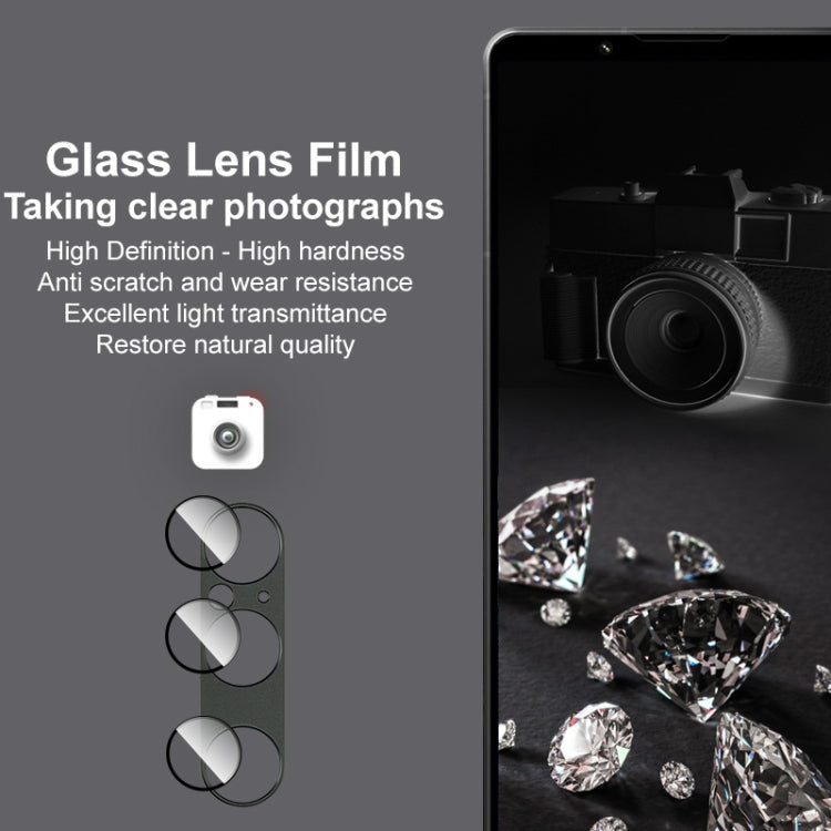 For Sony Xperia 1 VI IMAK Metal Armor Premium Camera Protector Film(Silver)