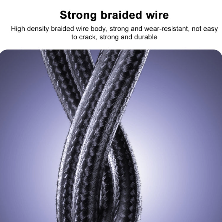 Yesido CA166 PD 240W USB-C / Type-C to USB-C / Type-C Super Fast Charging Data Cable, Length:1.2m(Black)