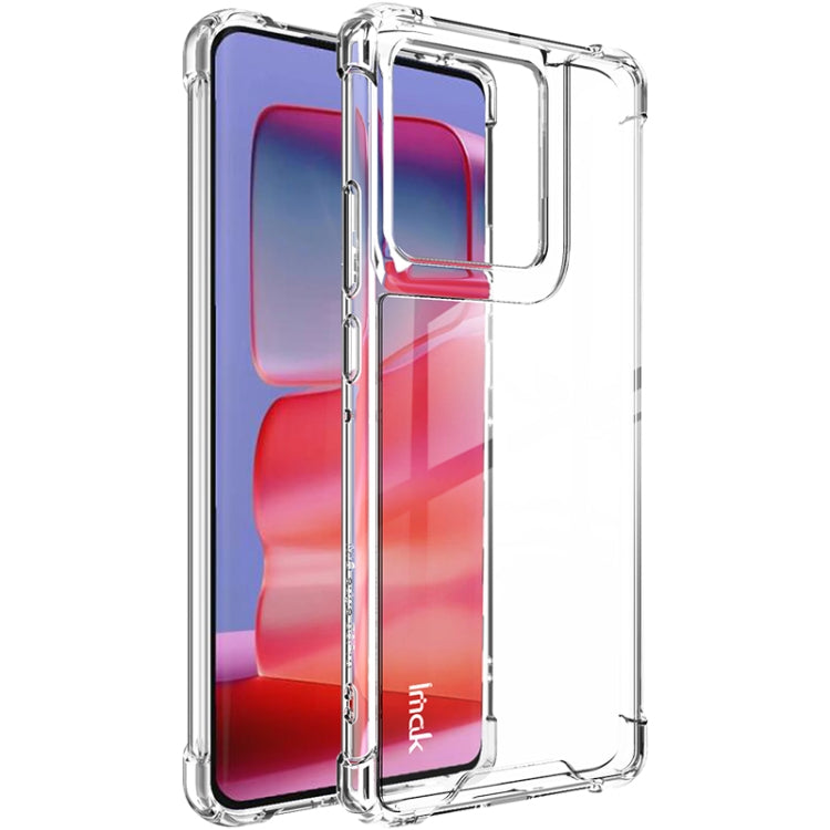 For Motorola Edge 50 Pro IMAK Space Shield PC + TPU Airbag Shockproof Phone Case(Transparent)