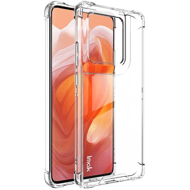 For Motorola Moto X50 Ultra IMAK Space Shield PC + TPU Airbag Shockproof Phone Case(Transparent)