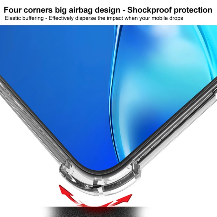 For Motorola Moto X50 Ultra IMAK Space Shield PC + TPU Airbag Shockproof Phone Case(Transparent)