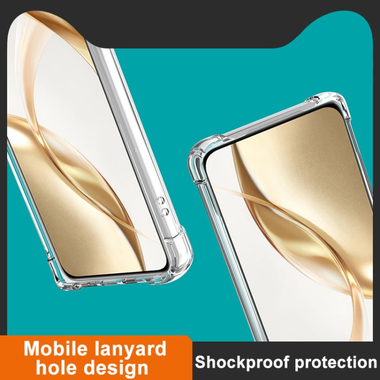 For iPhone 16 Pro IMAK Space Shield PC + TPU Airbag Shockproof Phone Case(Transparent)